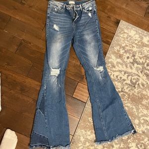 Altar’d State Distressed Flare Jeans